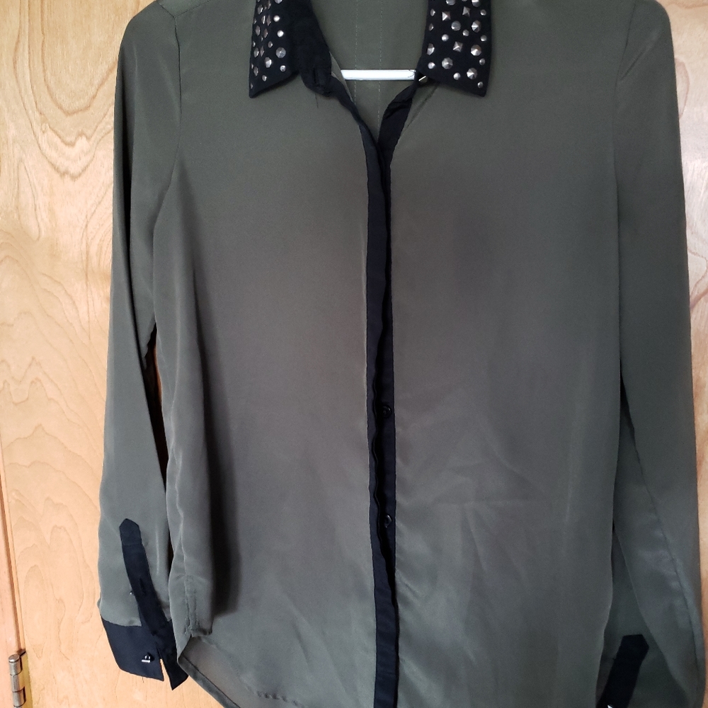 Rock & Republic Womens Long Legging Blouse - Small